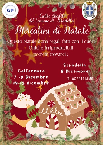 locandina mercatini di Natale